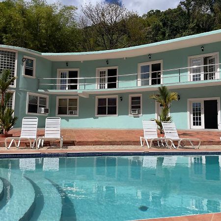 Toraille Waterfall Poolside Apartment Soufrière Buitenkant foto